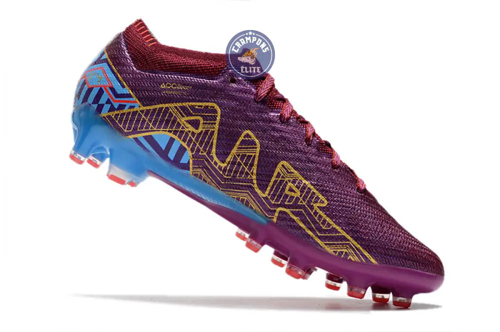 Image of Air Zoom Mercurial Vapor 15 AG Mbappé Personal Edition - Bordeaux/Doré