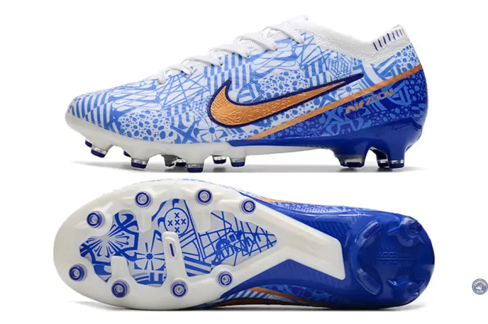 Image of Air Zoom Mercurial Vapor 15 AG-PRO CR7 Personal Edition - Blanc/Cuivré/Bleu