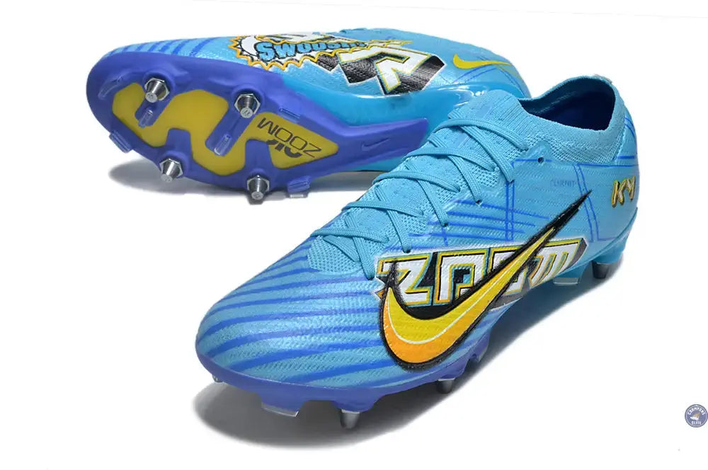 Image of Air Zoom Mercurial Vapor 15 Anticlog SG Mbappé Personal Edition - Bleu/Blanc