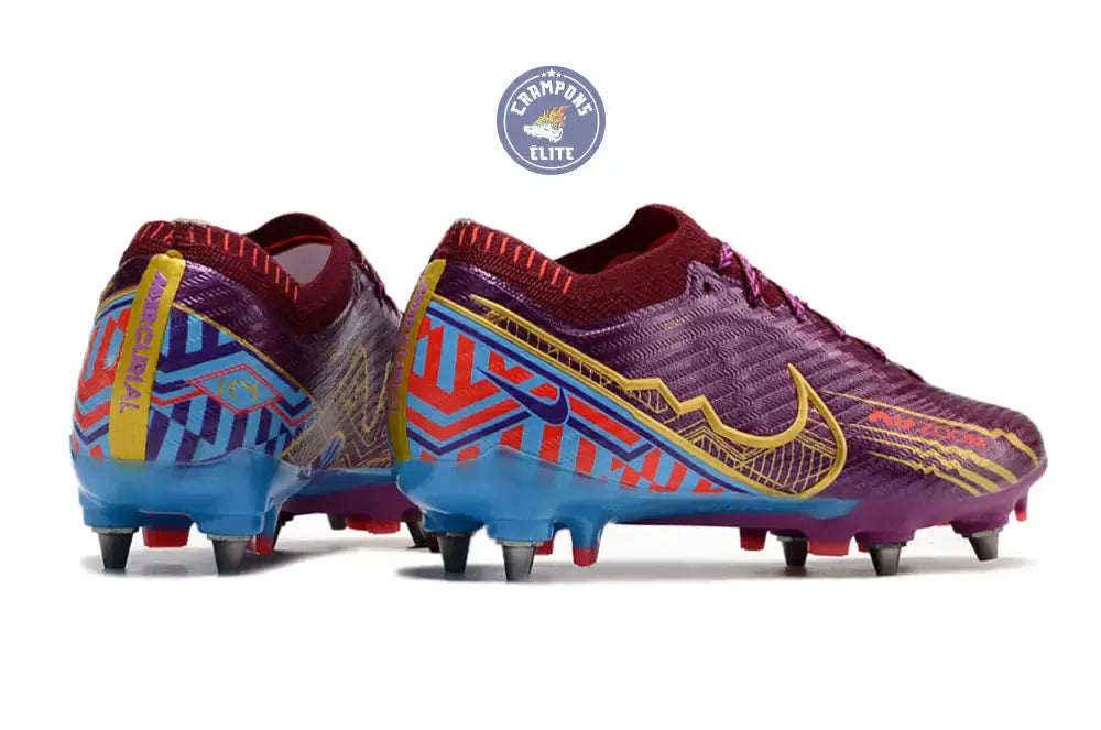 Image of Air Zoom Mercurial Vapor 15 Anticlog SG Mbappé Personal Edition - Bordeaux/Doré