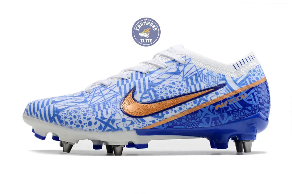 Air Zoom Mercurial Vapor 15 SG-PRO CR7 Personal Edition - Blanc/Cuivré/Bleu