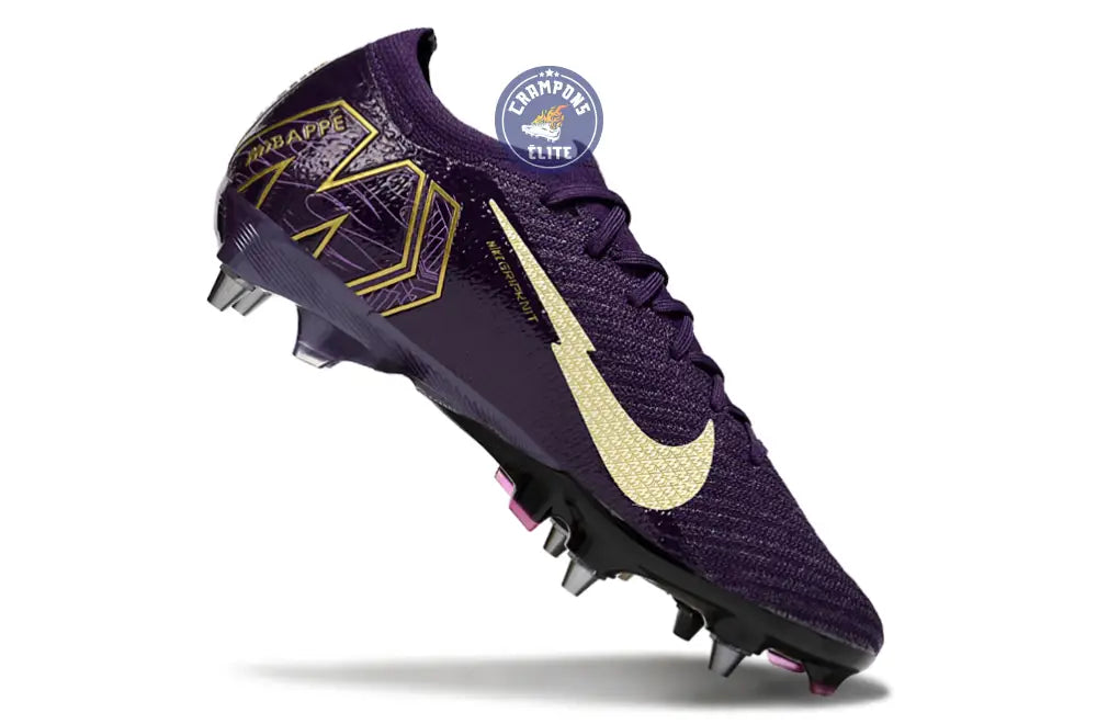 Image of Air Zoom Mercurial Vapor 16 SG Mbappé Personal Edition - Violet/Blanc