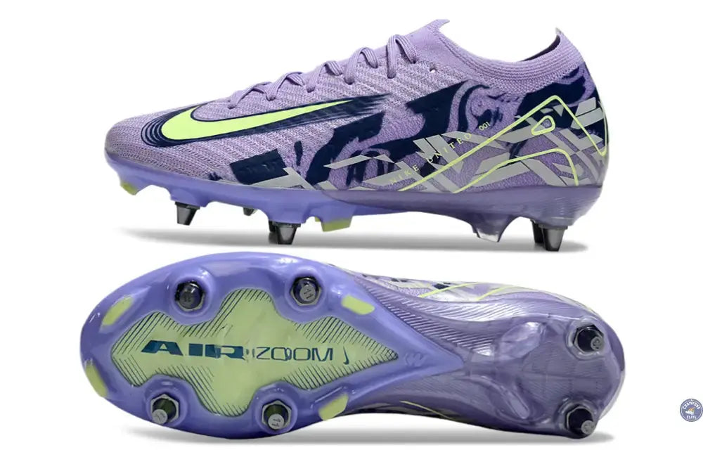 Image of Air Zoom Mercurial Vapor 16 SG United - Purple Agate/Jaune Fluo