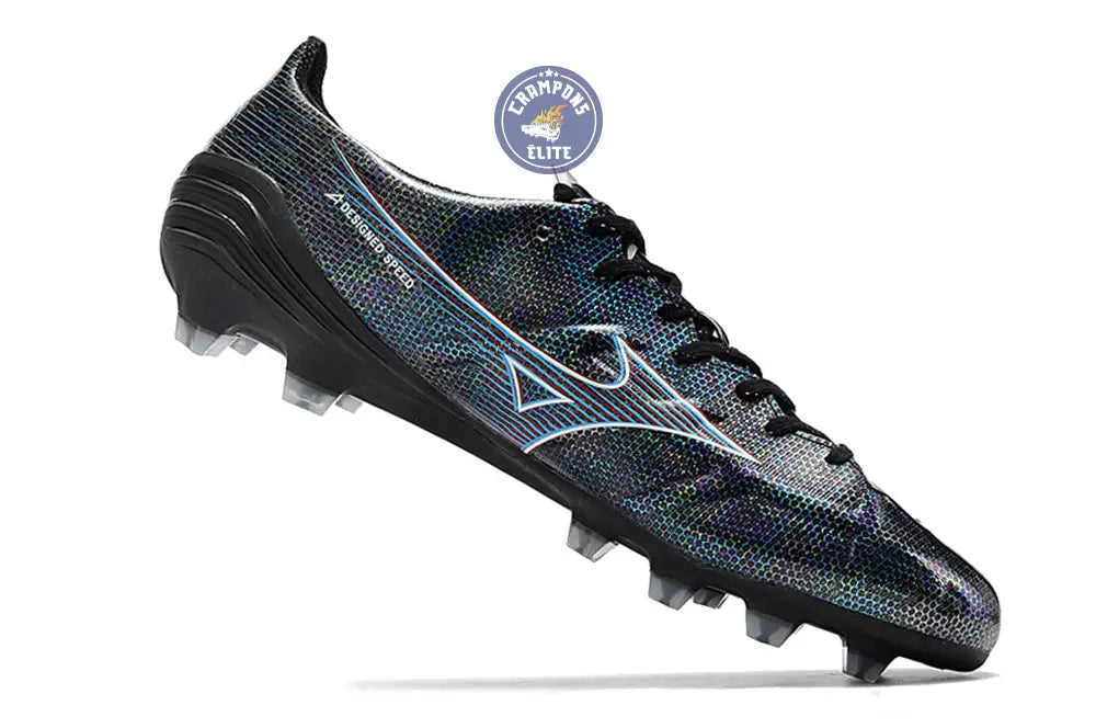 Image of Alpha Elite FG/AG Black Pack - Noir/Rouge/Bleu