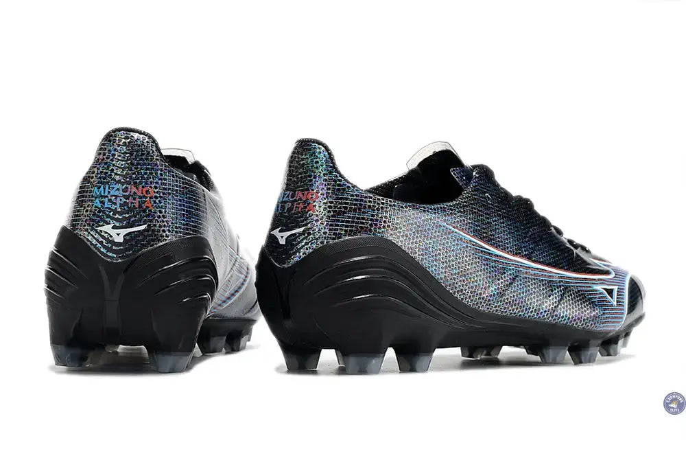 Alpha Elite FG/AG Black Pack - Noir/Rouge/Bleu
