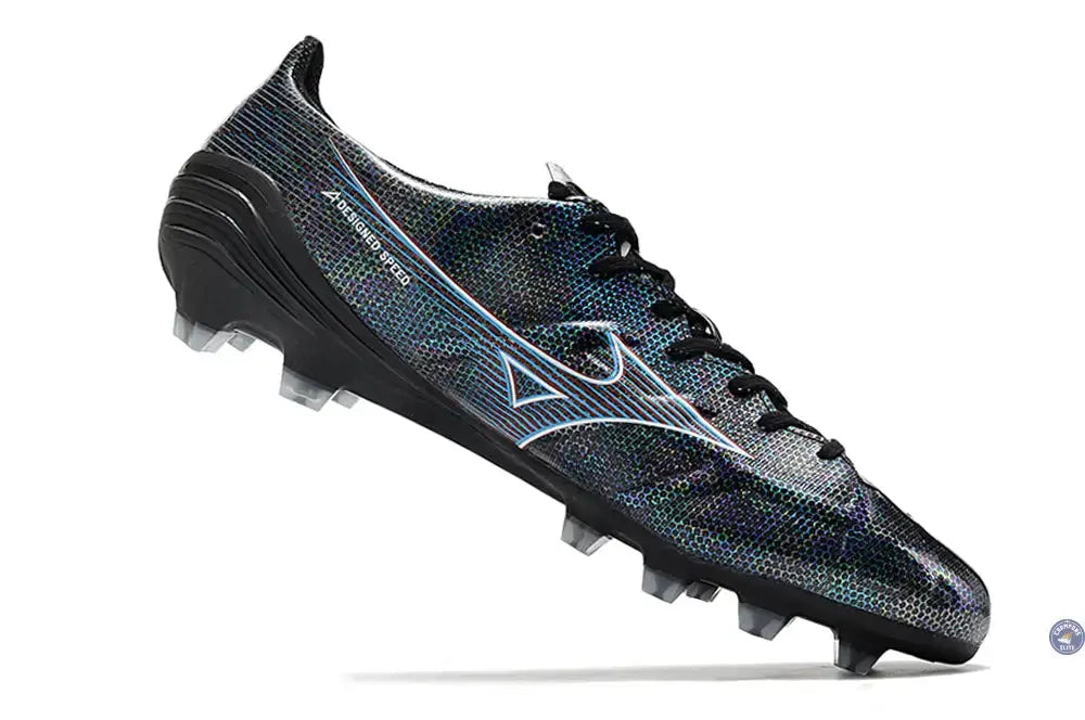 Image of Alpha Elite FG/AG Black Pack - Noir/Rouge/Bleu