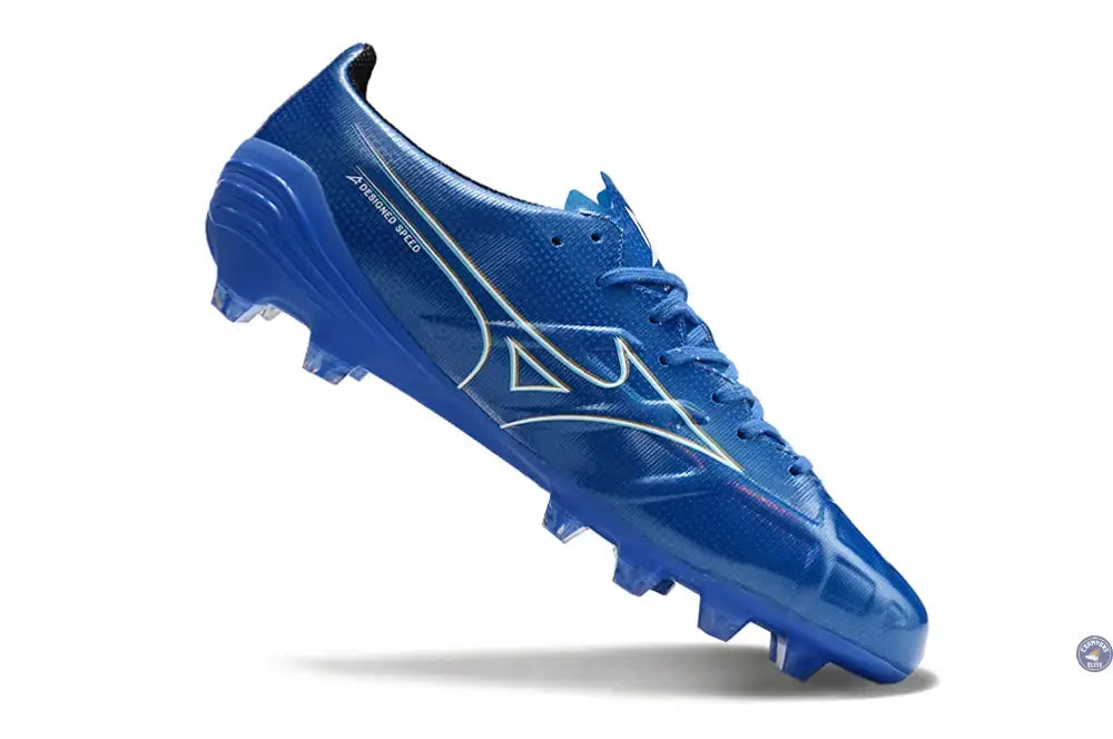 Alpha Elite FG/AG Mugen - Bleu/Blanc/Doré