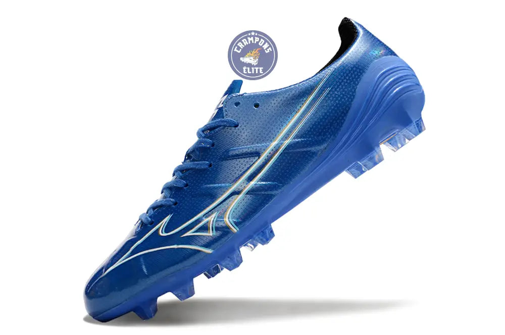 Image of Alpha Elite FG/AG Mugen - Bleu/Blanc/Doré