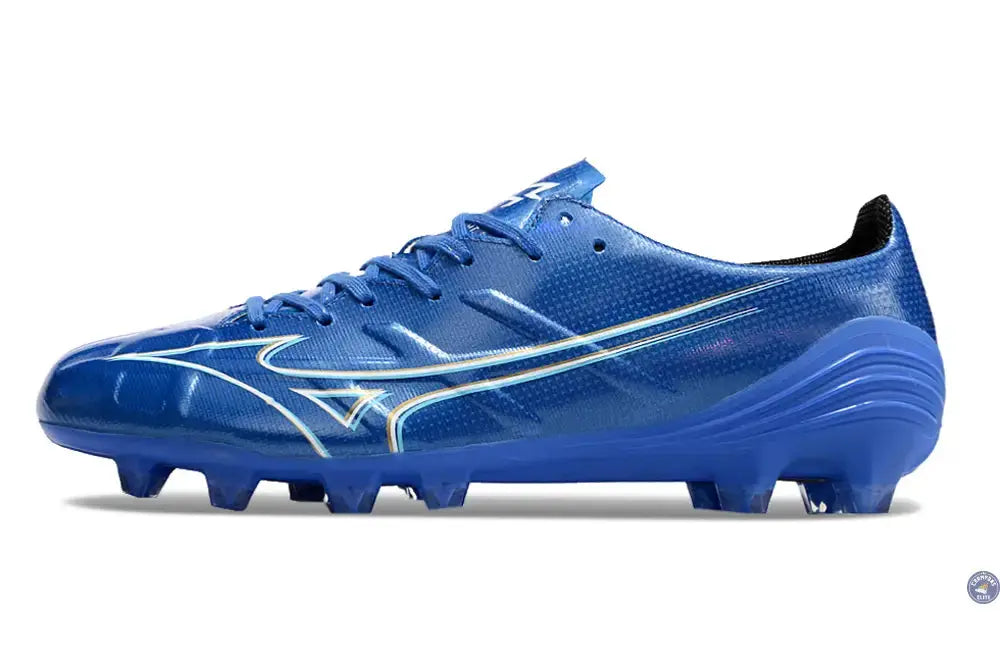 Image of Alpha Elite FG/AG Mugen - Bleu/Blanc/Doré