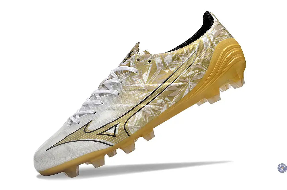 Alpha Elite FG/AG Prism Gold - Blanc/Doré/Noir