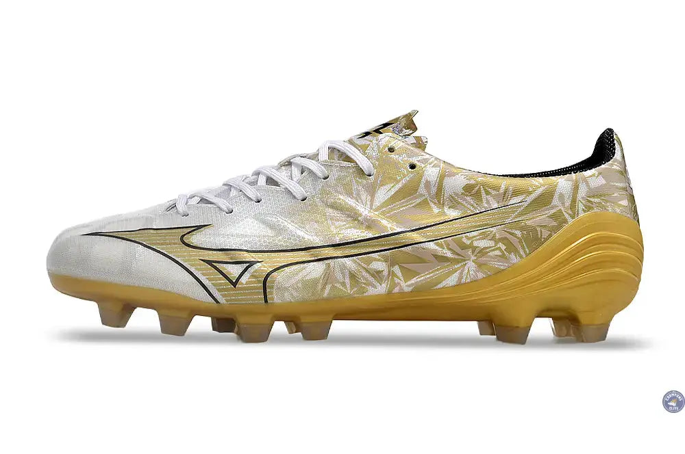 Alpha Elite FG/AG Prism Gold - Blanc/Doré/Noir