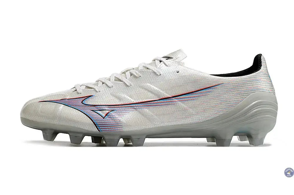 Alpha Elite FG/AG Shining - Blanc/Rouge