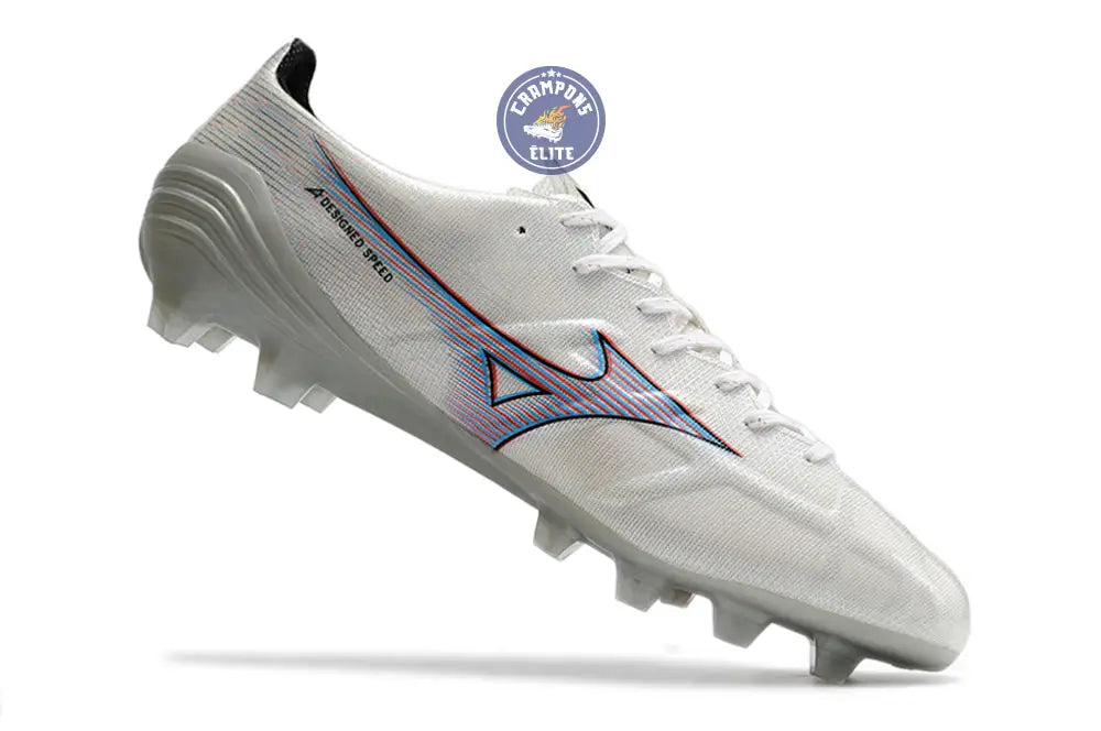 Alpha Elite FG/AG Shining - Blanc/Rouge