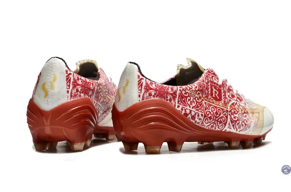 Alpha Made in Japan FG/AG Sergio Ramos 4 Vol. lll - Blanc/Doré/Rouge ÉDITION LIMITÉE