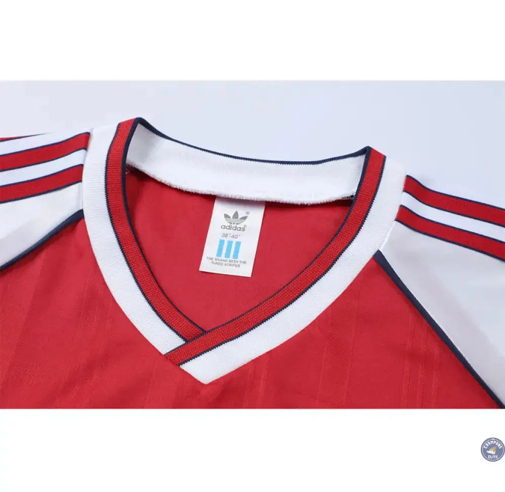 Arsenal 1988/89 Domicile à manches longues