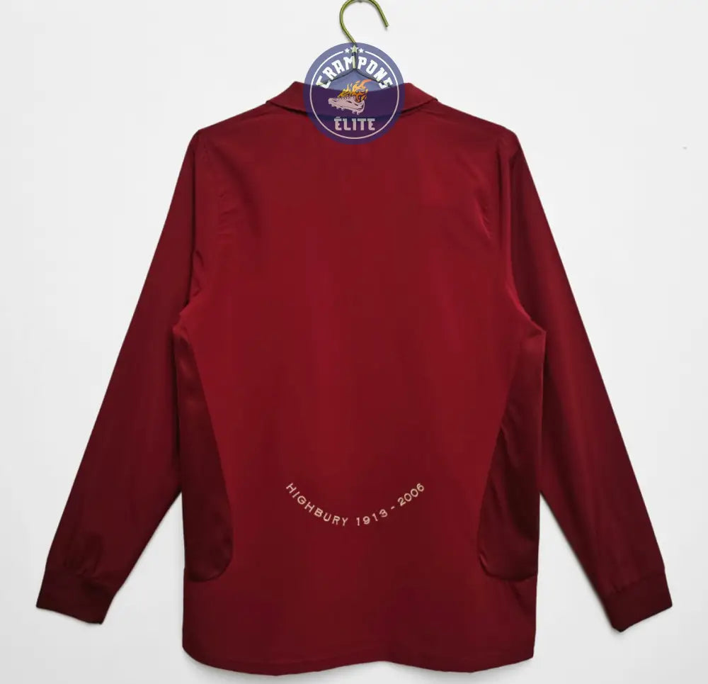 Image of Arsenal 2005/06 Domicile à manches longues