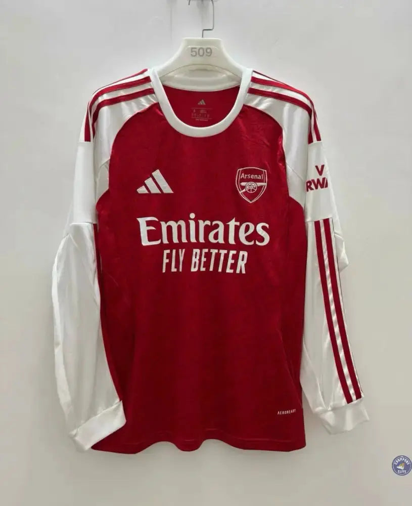 Image of Arsenal 2025/26 Domicile à manches longues