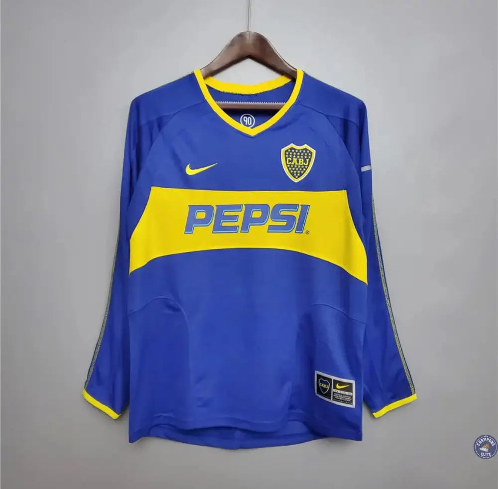 Boca Juniors 2003/04 Domicile à manches longues