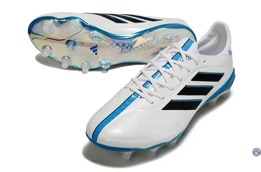 Image of Copa 11Pure FG - Blanc/Noir/Bleu ÉDITION LIMITÉE