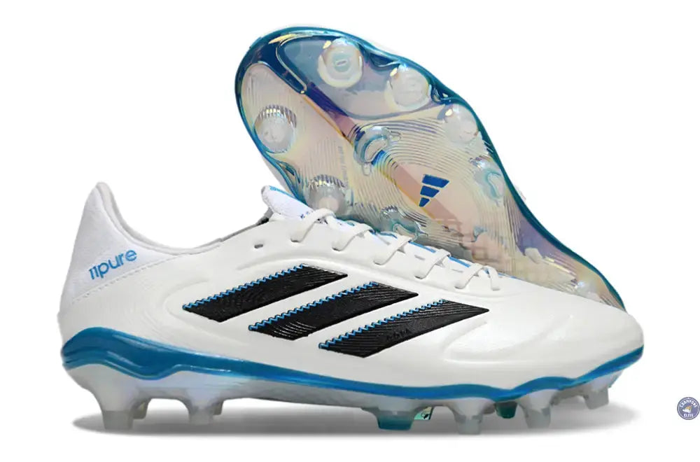 Image of Copa 11Pure FG - Blanc/Noir/Bleu ÉDITION LIMITÉE