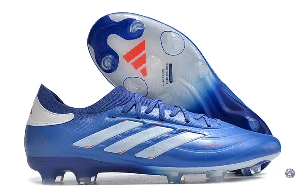 Image of Copa Pure 2 FG Marinerush - Bleu/Blanc/Rouge