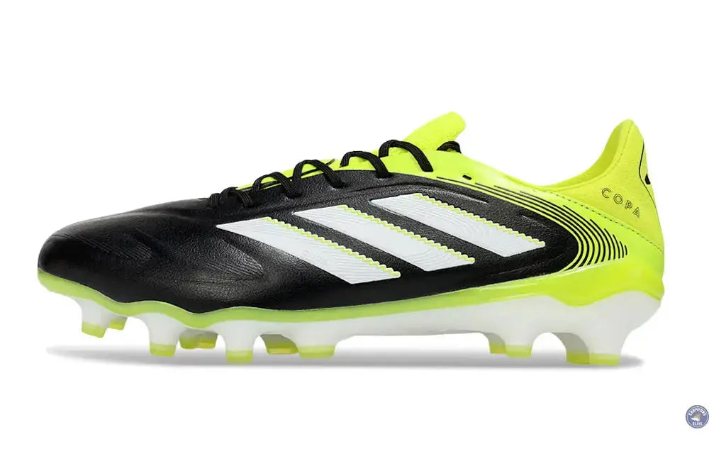 Image of Copa Pure 3 Elite FG - Noir/Jaune Fluo/Blanc