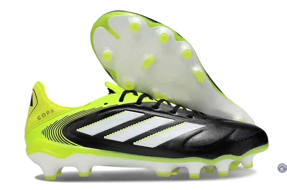 Image of Copa Pure 3 Elite FG - Noir/Jaune Fluo/Blanc