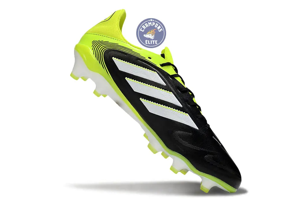 Image of Copa Pure 3 Elite FG - Noir/Jaune Fluo/Blanc