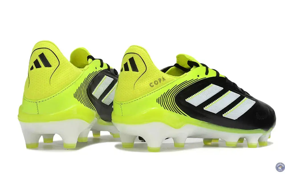 Image of Copa Pure 3 Elite FG - Noir/Jaune Fluo/Blanc