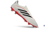 COPA PURE 4 LACELESS ELITE FG BORN FOR GOALS - BLANC/ARGENTÉ/NOIR/LUCID RED - Crampons Elite