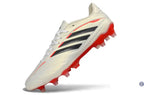COPA PURE ELITE 4 FG BORN FOR GOALS - BLANC/ARGENTÉ/NOIR/LUCID RED