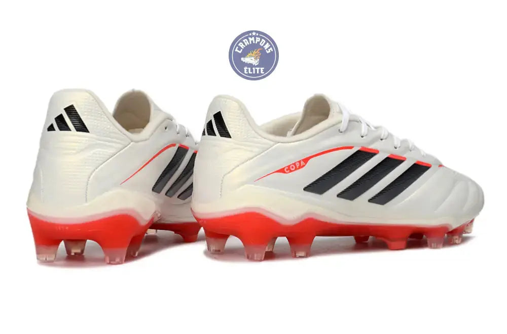 COPA PURE ELITE 4 FG BORN FOR GOALS - BLANC/ARGENTÉ/NOIR/LUCID RED
