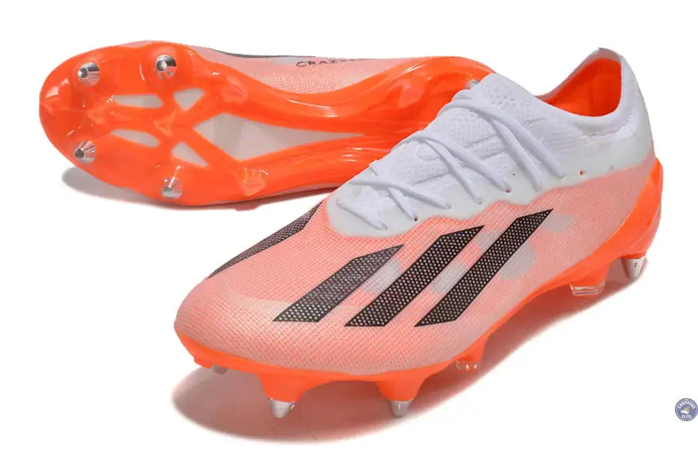 Crazyfast.1 SG - Blanc/Orange/Noir