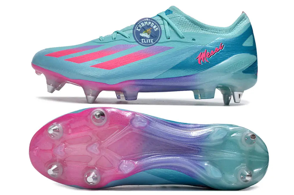 Image of Crazyfast Messi.1 SG Bienvenido a Miami - Flash Aqua/Lucid Pink/Lucid Cyan ÉDITION LIMITÉE
