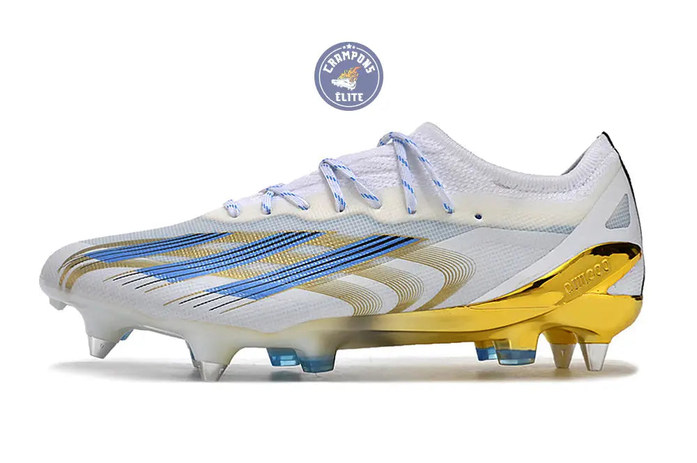 Image of Crazyfast Messi.1 SG Las Estrellas - Blanc/Bleu/Doré ÉDITION LIMITÉE