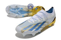 Image of Crazyfast Messi.1 SG Las Estrellas - Blanc/Bleu/Doré ÉDITION LIMITÉE
