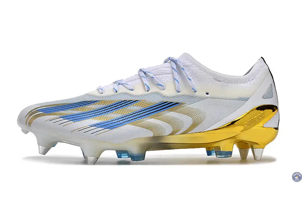 Image of Crazyfast Messi.1 SG Las Estrellas - Blanc/Bleu/Doré ÉDITION LIMITÉE