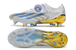 Image of Crazyfast Messi.1 SG Las Estrellas - Blanc/Bleu/Doré ÉDITION LIMITÉE