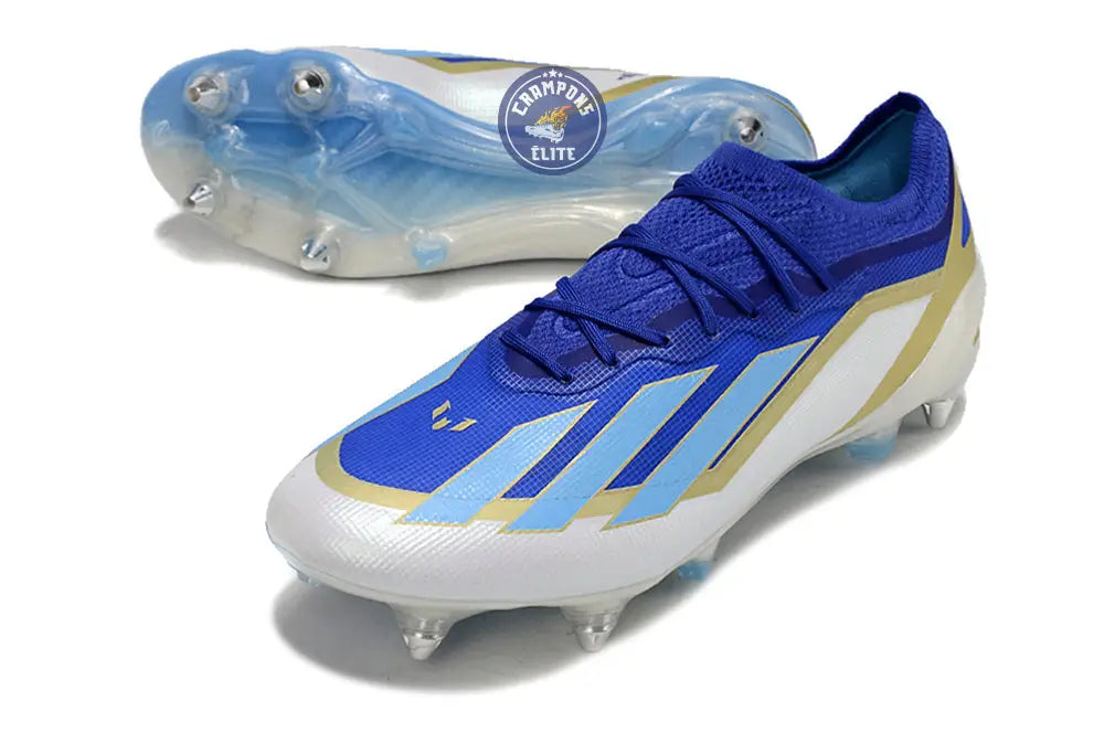Image of Crazyfast Messi Elite SG Spark Gen10s - Bleu/Blue Burst/Blanc