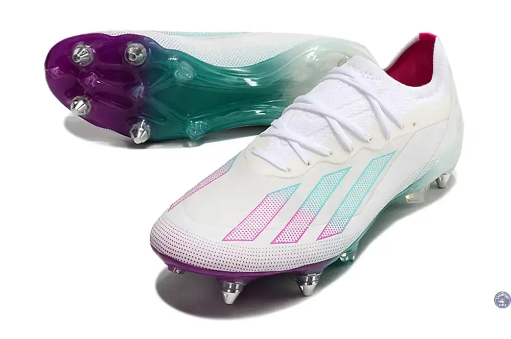 Image of Crazyfast SG - Blanc/Bleu/Rose