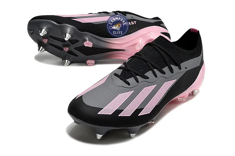 Crazyfast SG - Noir/Rose/Gris