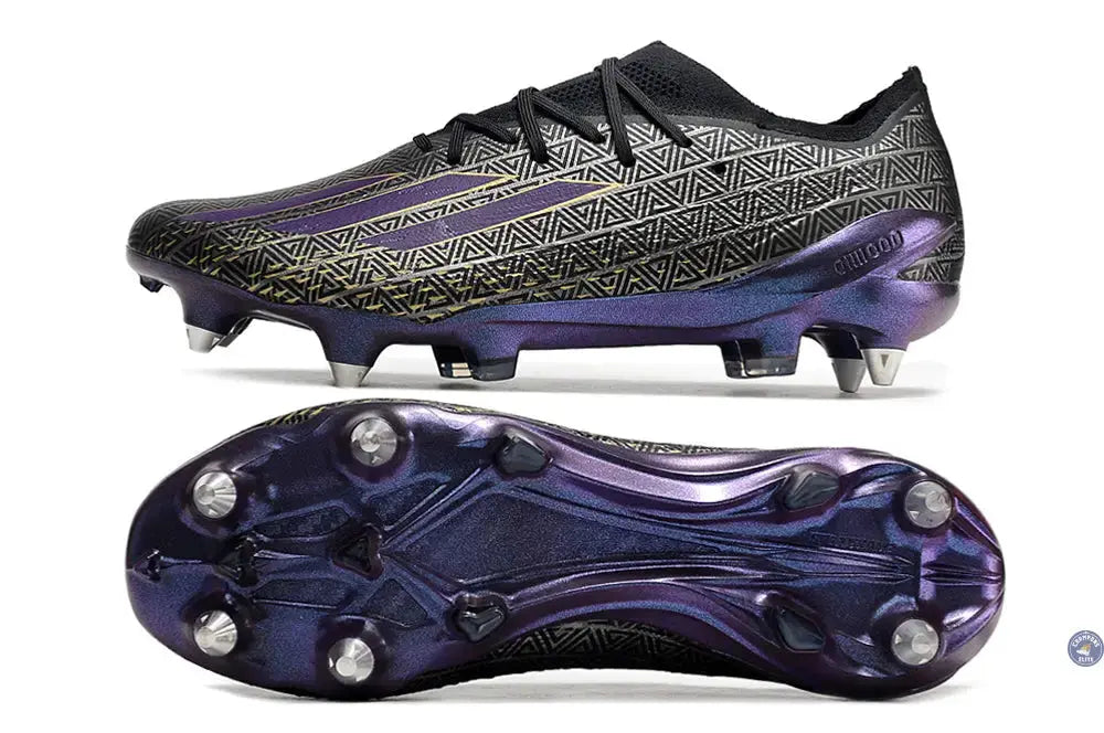 Image of Crazyfast SG - Noir/Violet/Doré