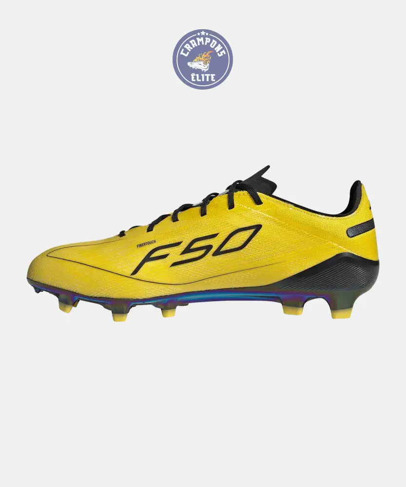 Image of F50 ELITE ADIZERO 2010 FG REMAKE - JAUNE/NOIR ÉDITION LIMITÉE