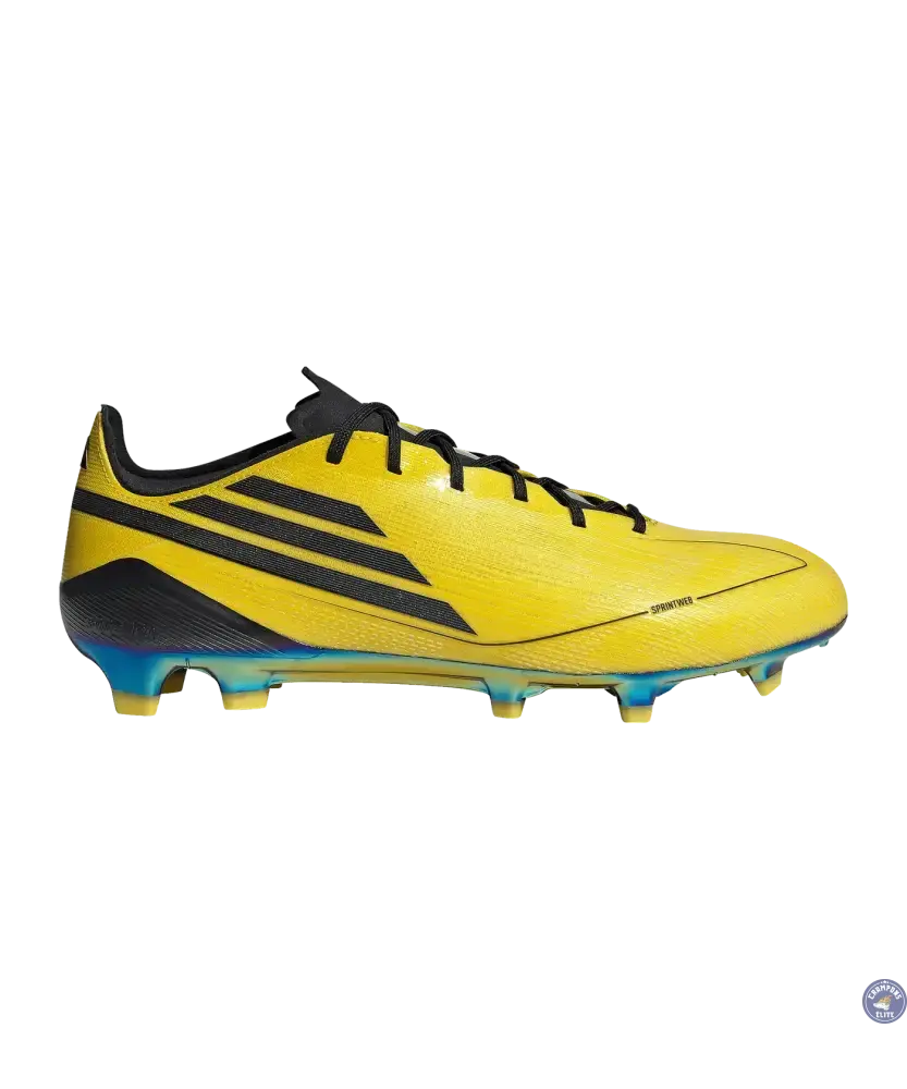 Image of F50 ELITE ADIZERO 2010 FG REMAKE - JAUNE/NOIR ÉDITION LIMITÉE
