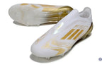 F50 Elite Laceless FG - Blanc/Doré