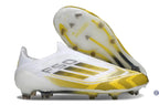 F50 Elite Laceless FG - Blanc/Jaune/Noir
