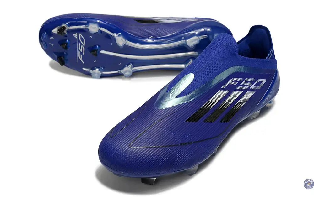 Image of F50 Elite Laceless FG - Bleu/Noir
