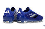 F50 Elite Laceless FG - Bleu/Noir