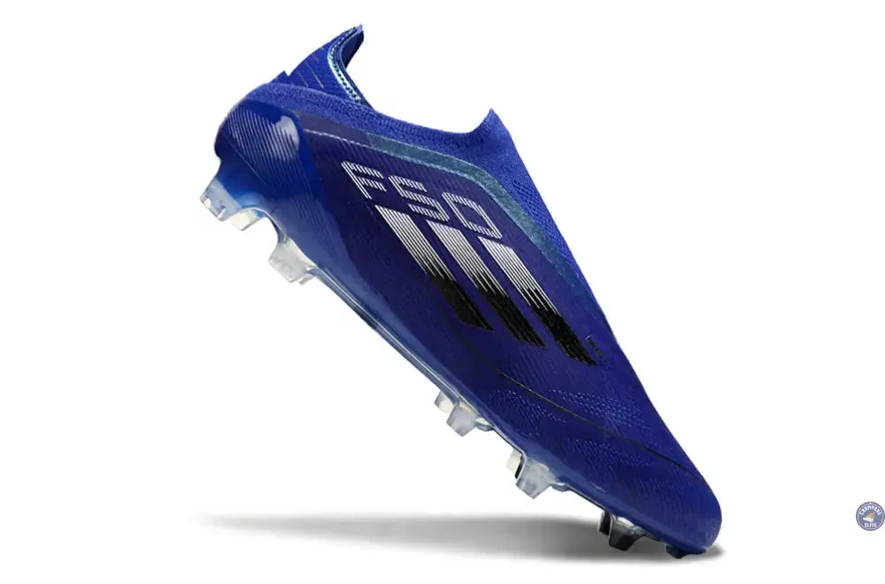Image of F50 Elite Laceless FG - Bleu/Noir