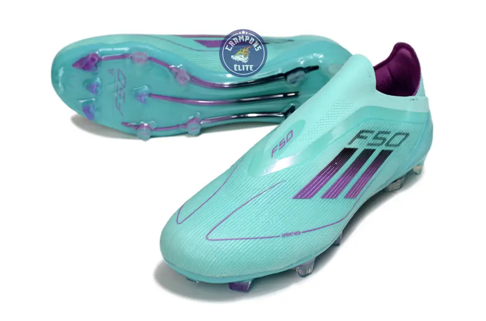 Image of F50 Elite Laceless FG - Bleu/Violet